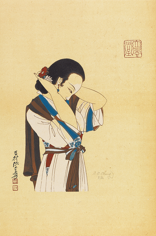 簪花仕女图EA