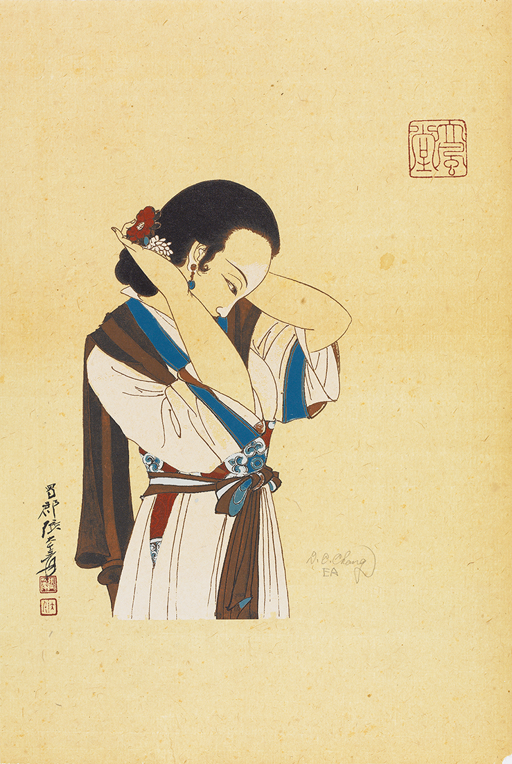 簪花仕女图EA