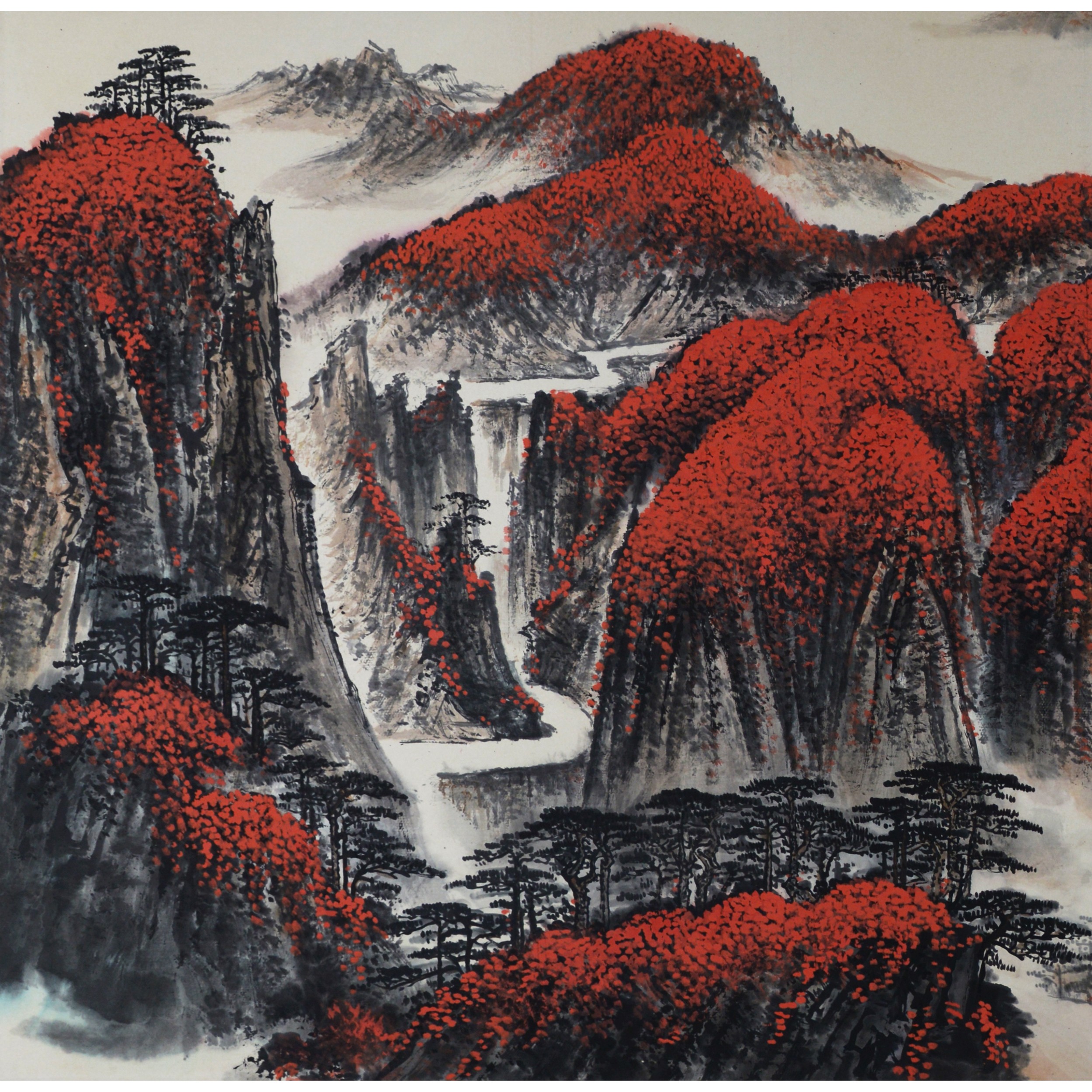 万山红遍